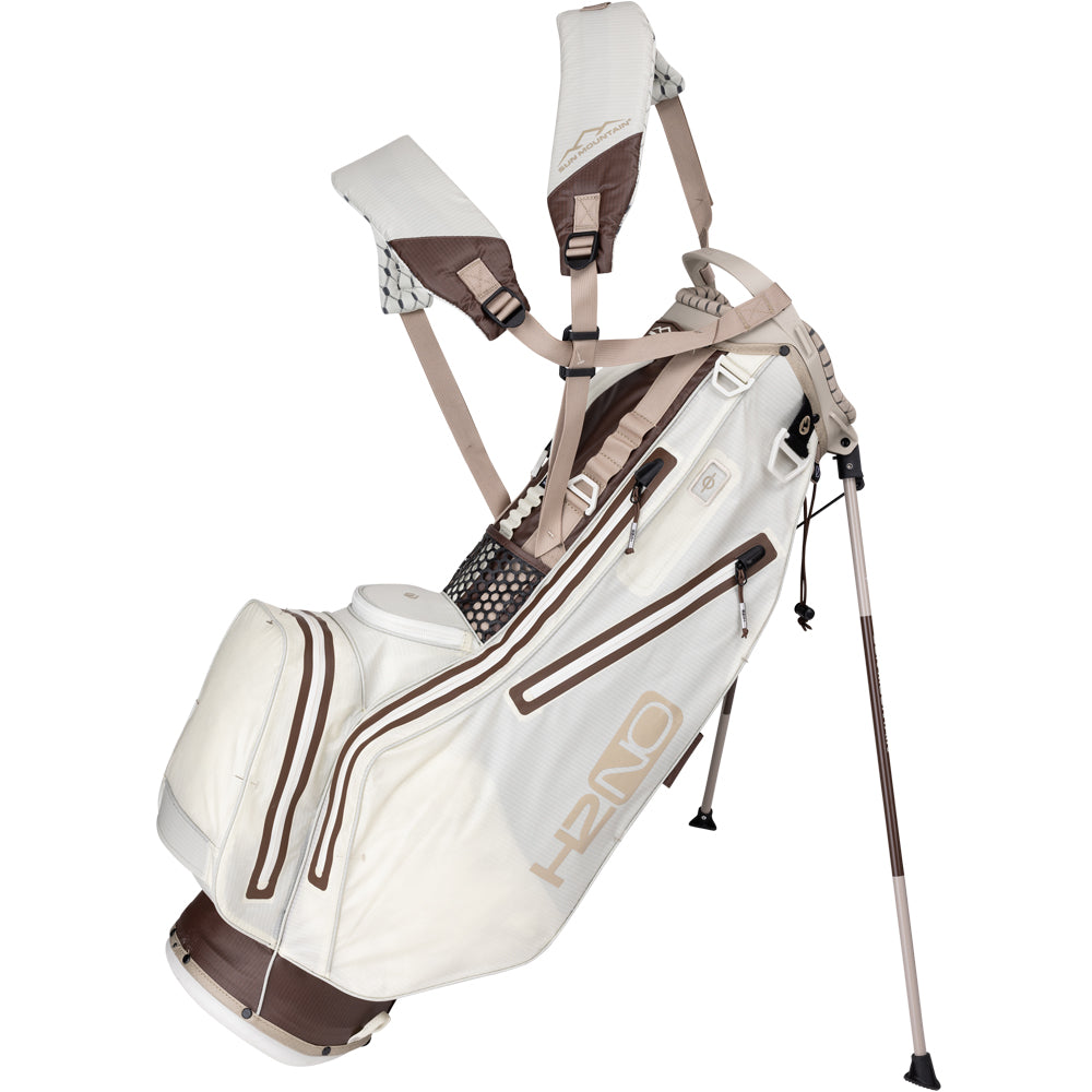 Sun Mountain H2NO Lite Speed Waterproof Stand Bag – Java/Beach/Taupe