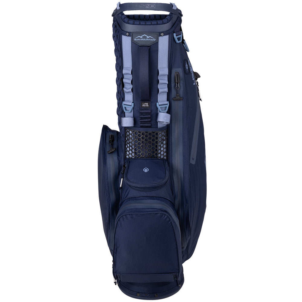 Sun Mountain H2NO Litespeed Waterproof Stand Bag – Navy/Trident