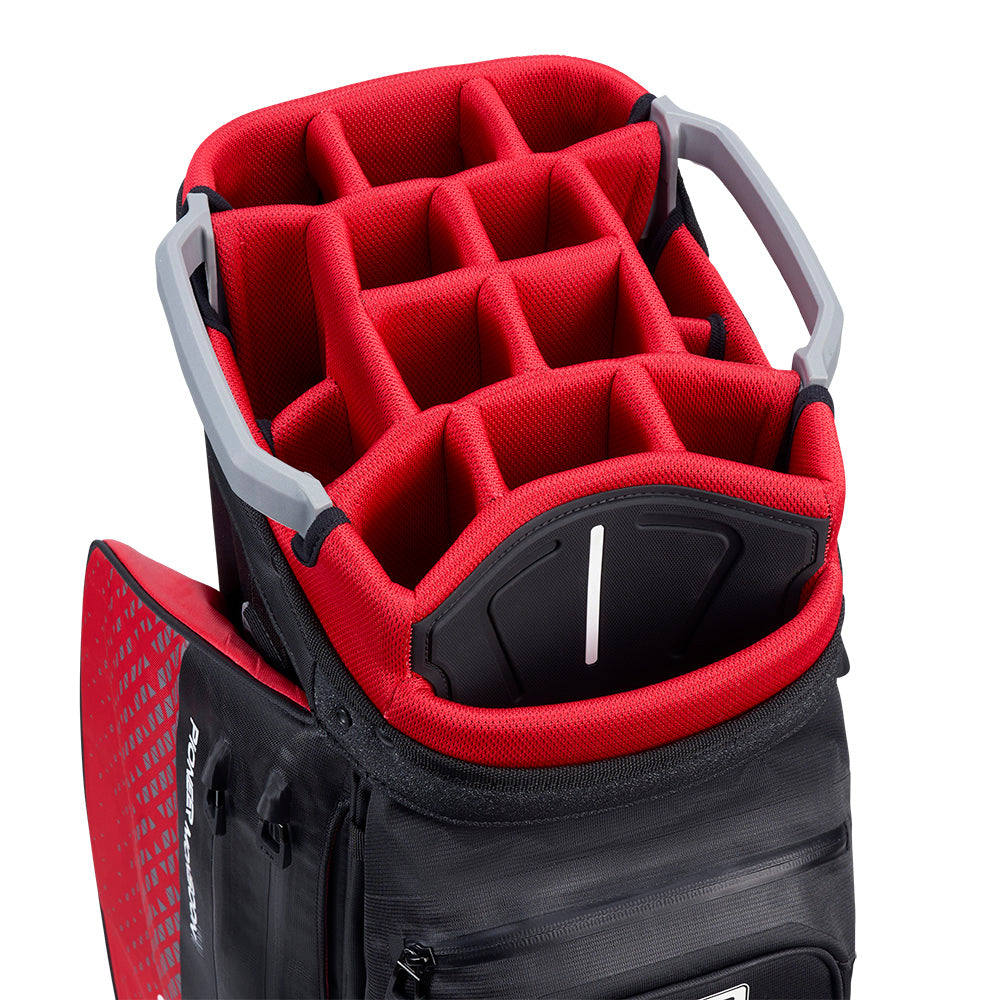 Ping Pioneer Monsoon 231 Waterproof Cart Bag – Black/Red