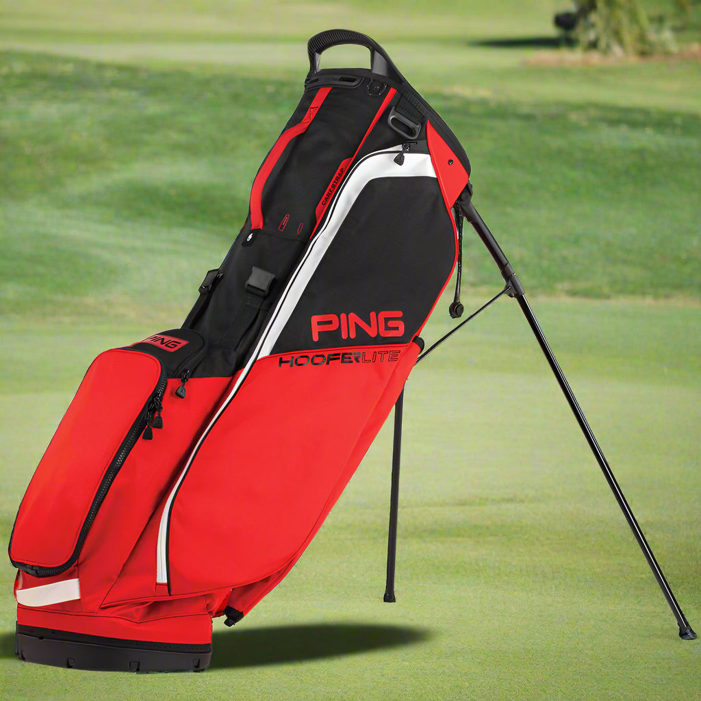 Ping Hoofer Lite 231 Stand Bag – Red/Black/White