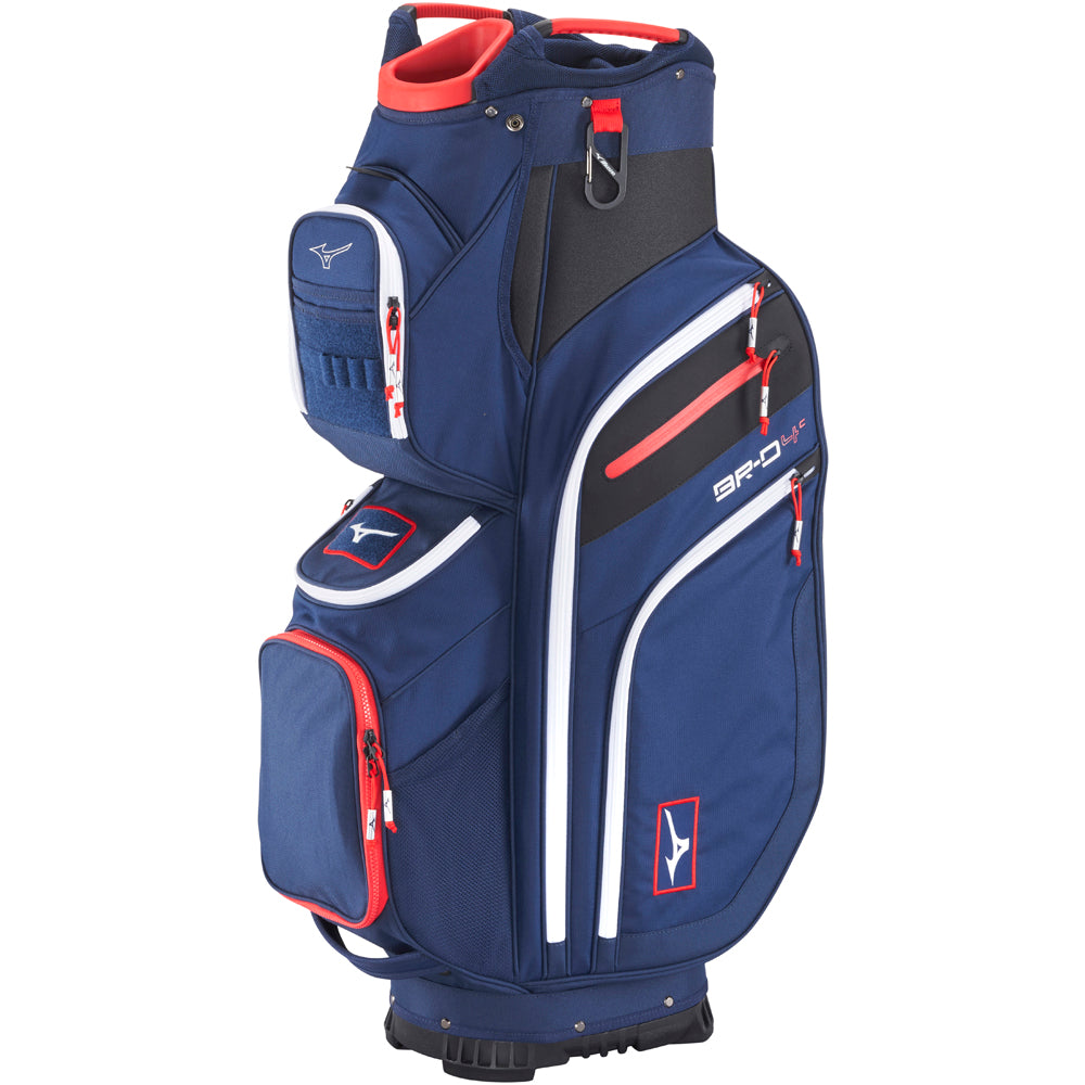 Mizuno BR-D4 Cart Bag – Navy/Red