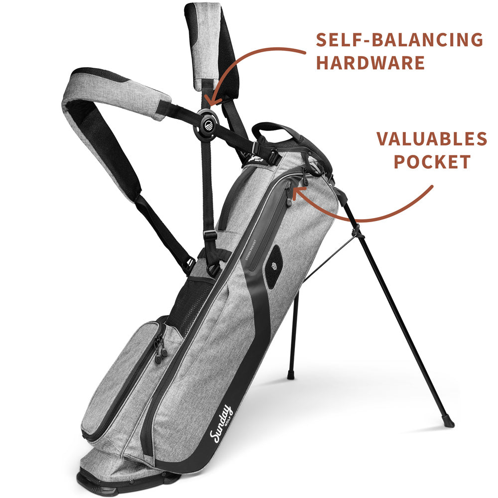 Sunday Golf El Camino Stand Bag – Heather Grey