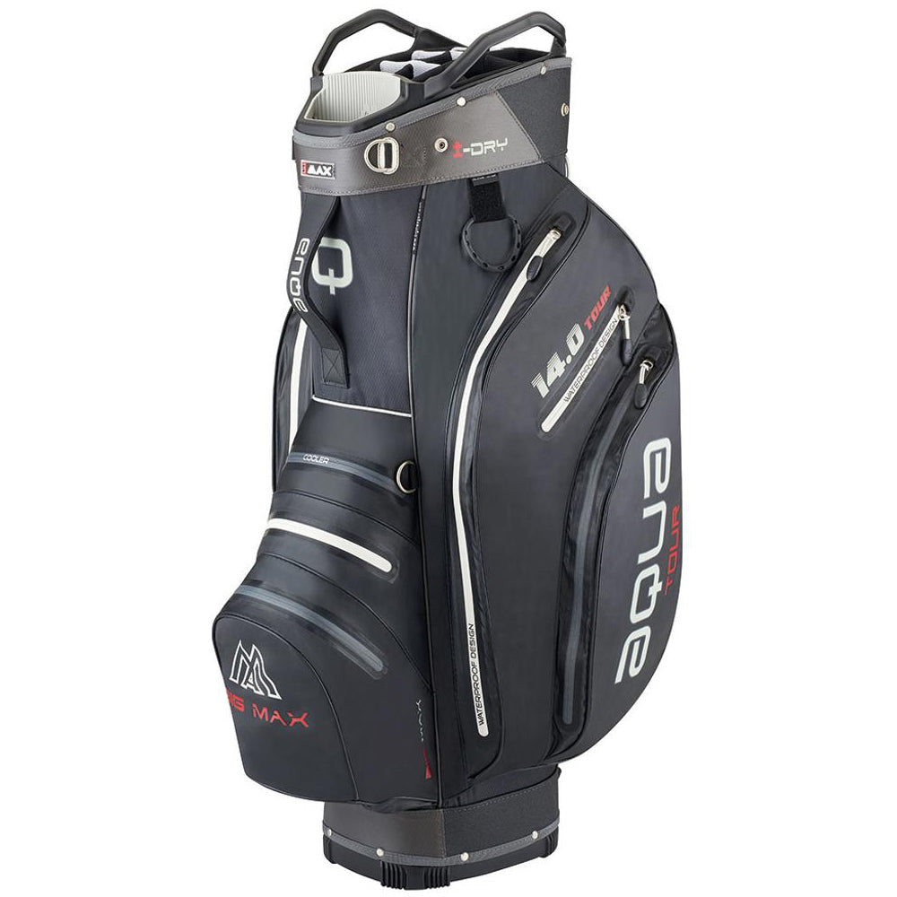 Big Max Aqua Tour 3 Waterproof Cart Bag – Black