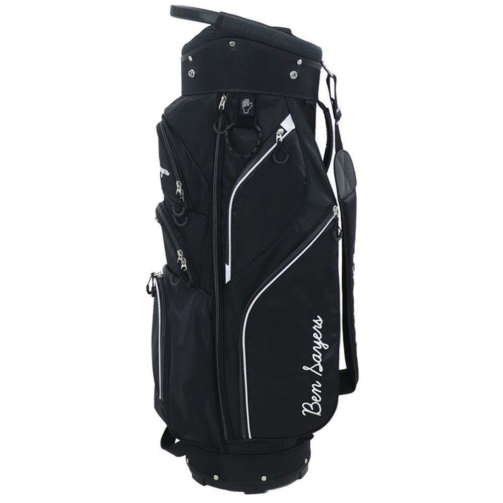 Ben Sayers DLX Cart Bag – Black/White
