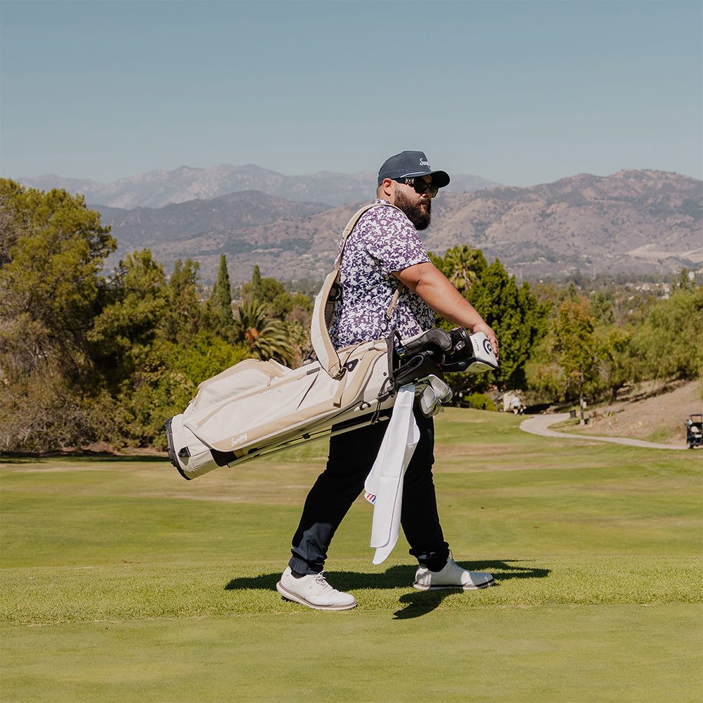Sunday Golf Ryder ’23 Stand Bag  – Toasted Almond