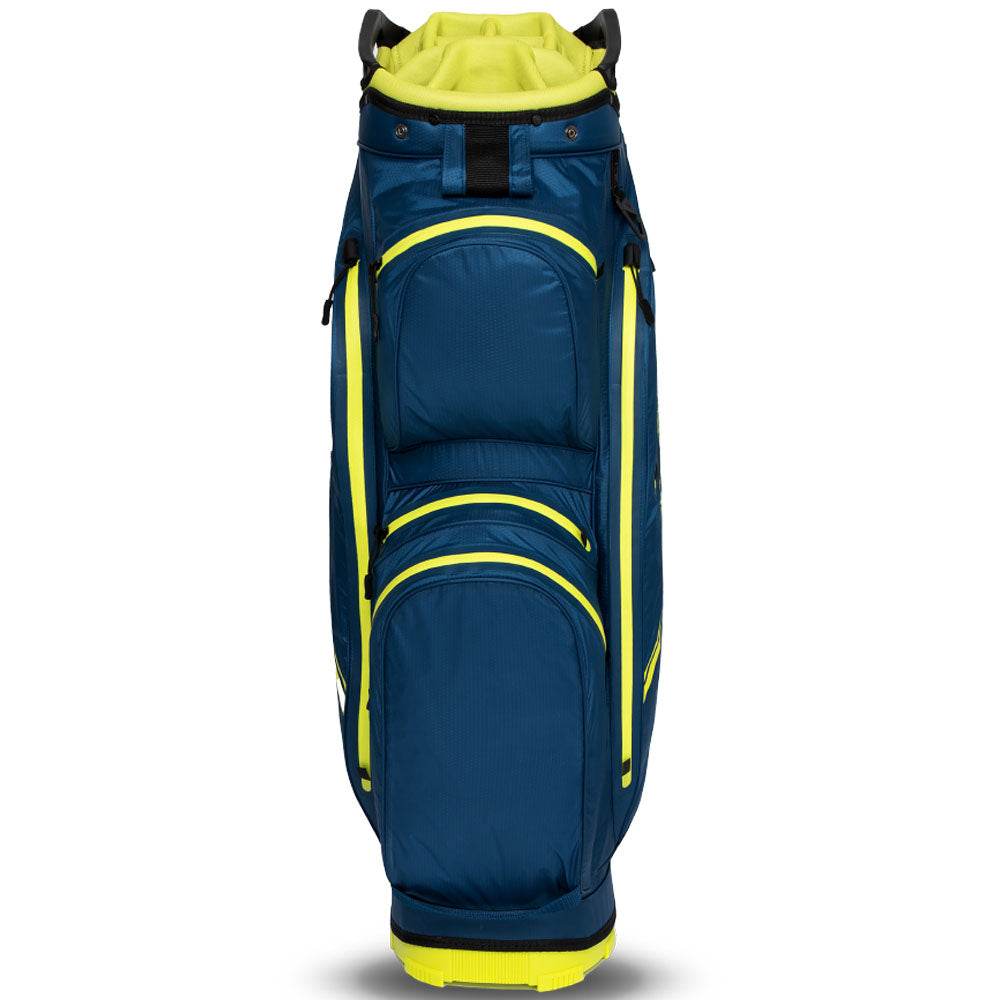 Callaway Chase 14 Dry Waterproof Cart Bag – Navy/Florescent Yellow