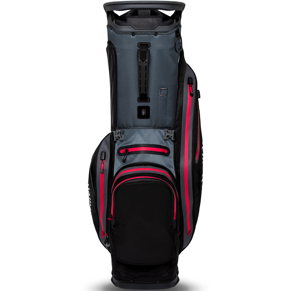 Callaway Fairway 14 HD Waterproof Stand Bag – Black/Charcoal/Pink