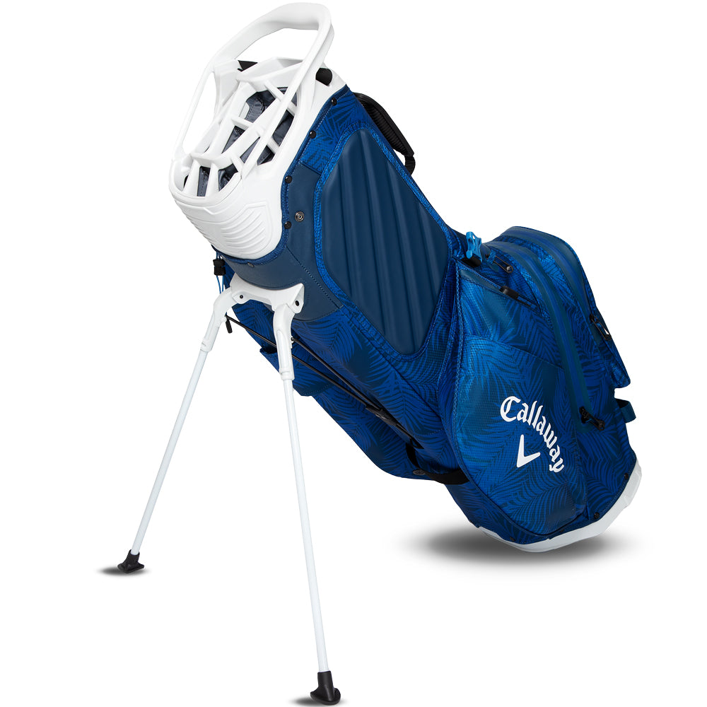 Callaway Fairway 14 HD Waterproof Stand Bag – Blue Palms/Light Grey