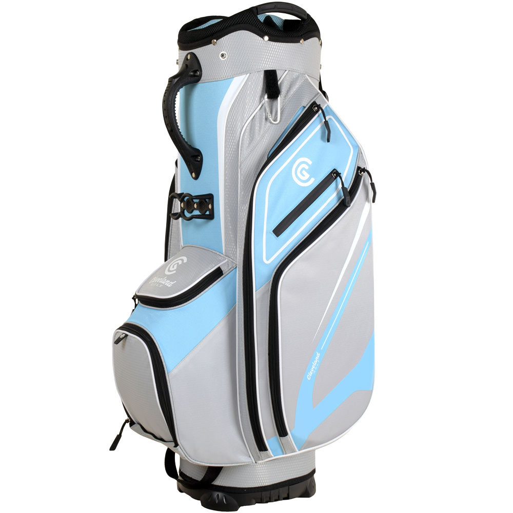 Cleveland Golf Friday 3 Cart Bag – Blue/Grey