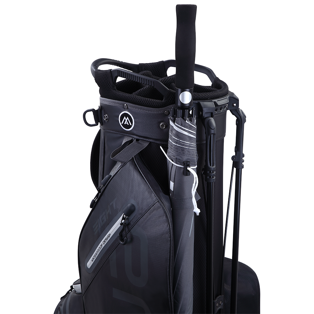 Big Max Aqua Eight G Waterproof Stand Bag – Black