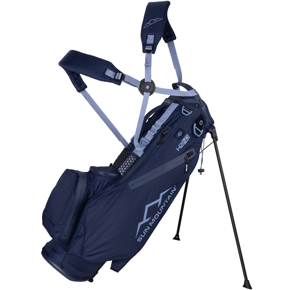 Sun Mountain H2NO Litespeed Waterproof Stand Bag – Navy/Trident