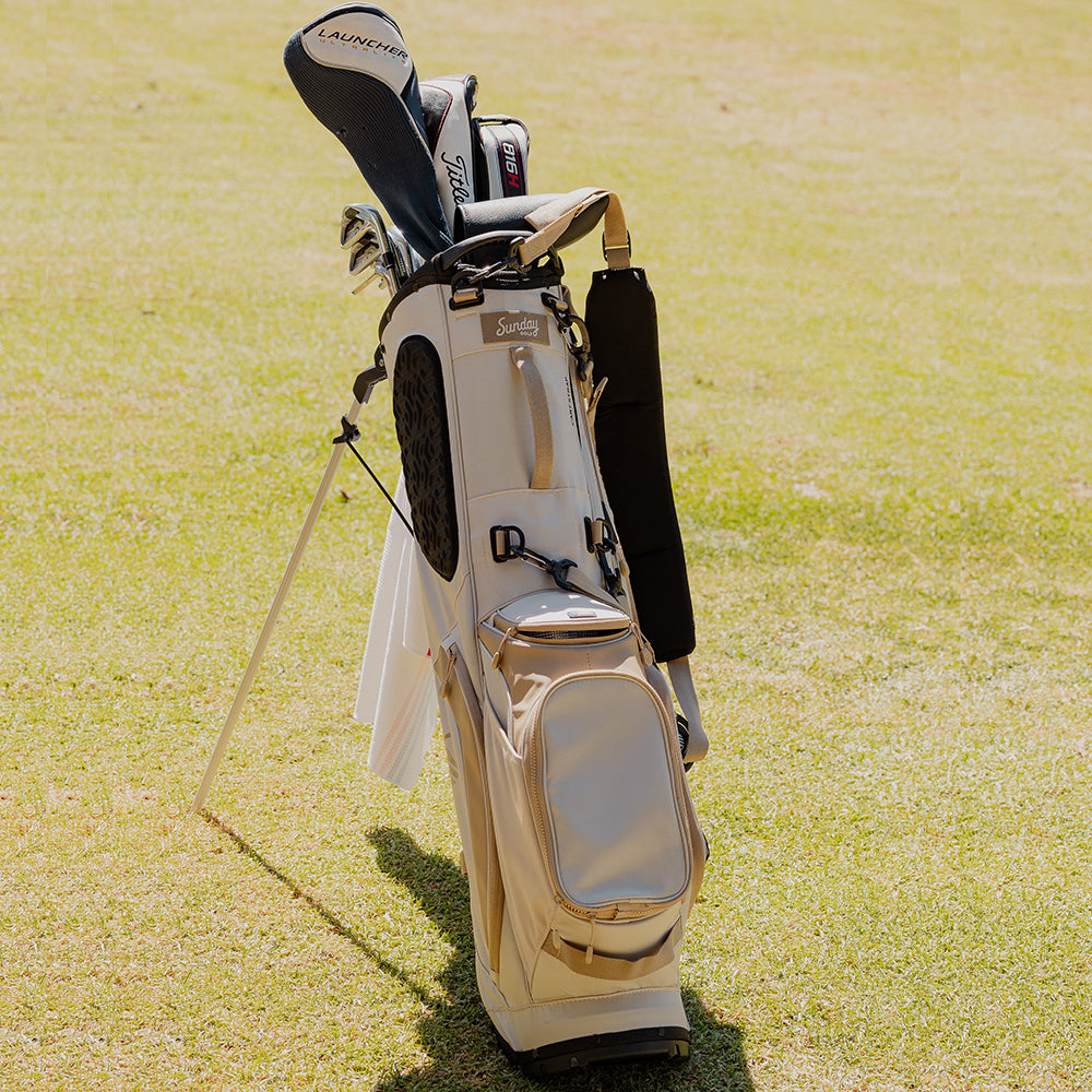 Sunday Golf Ryder ’23 Stand Bag  – Toasted Almond