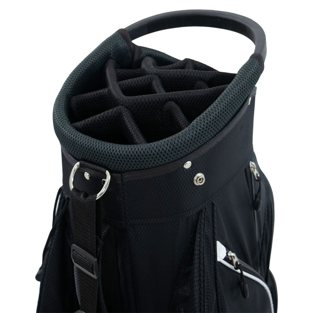 Ben Sayers DLX Cart Bag – Black/White