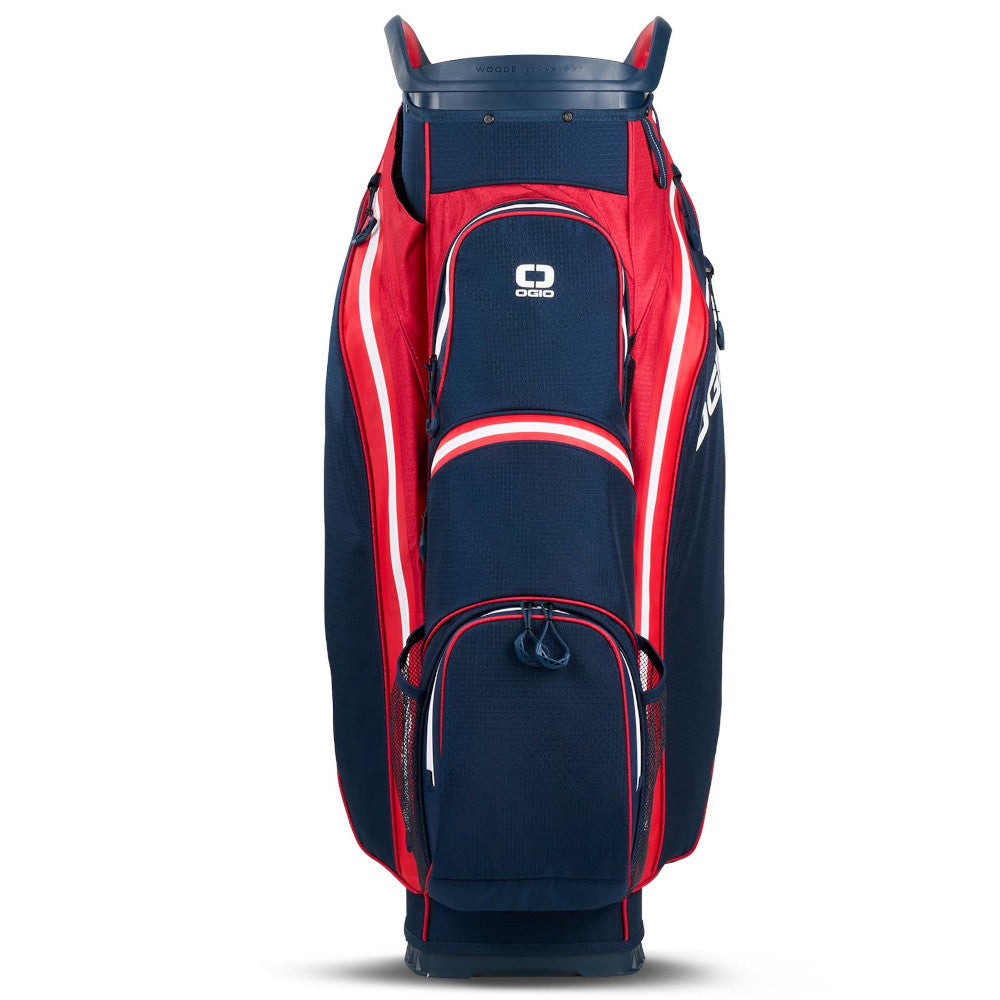 OGIO All Elements Silencer Waterproof Cart Bag – Red/White/Blue