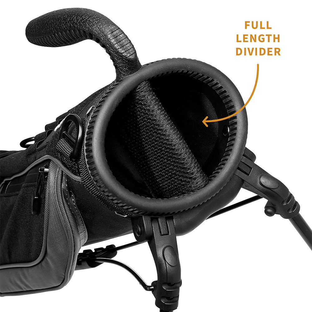 Sunday Golf Loma Pencil Stand Bag – Matte Black