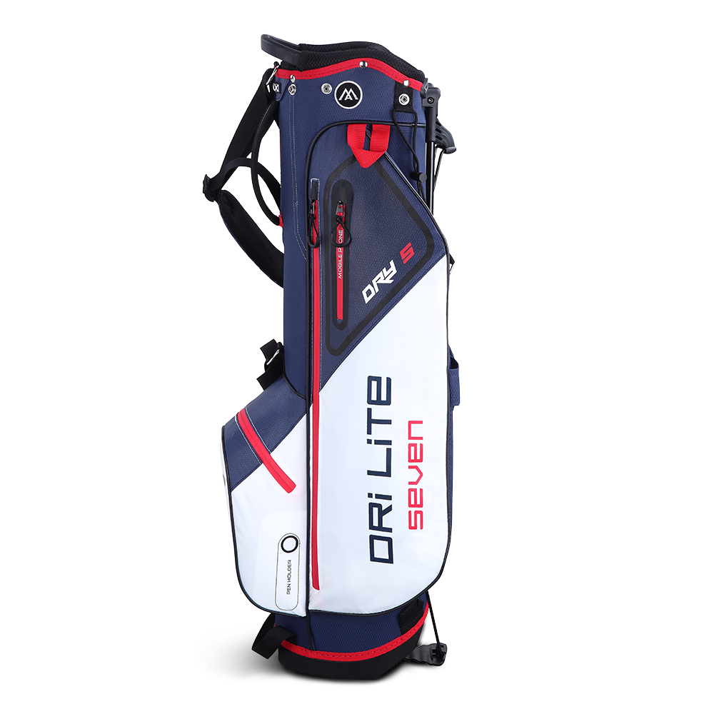 Big Max Dri Lite Seven G Stand Bag – White/Navy/Red