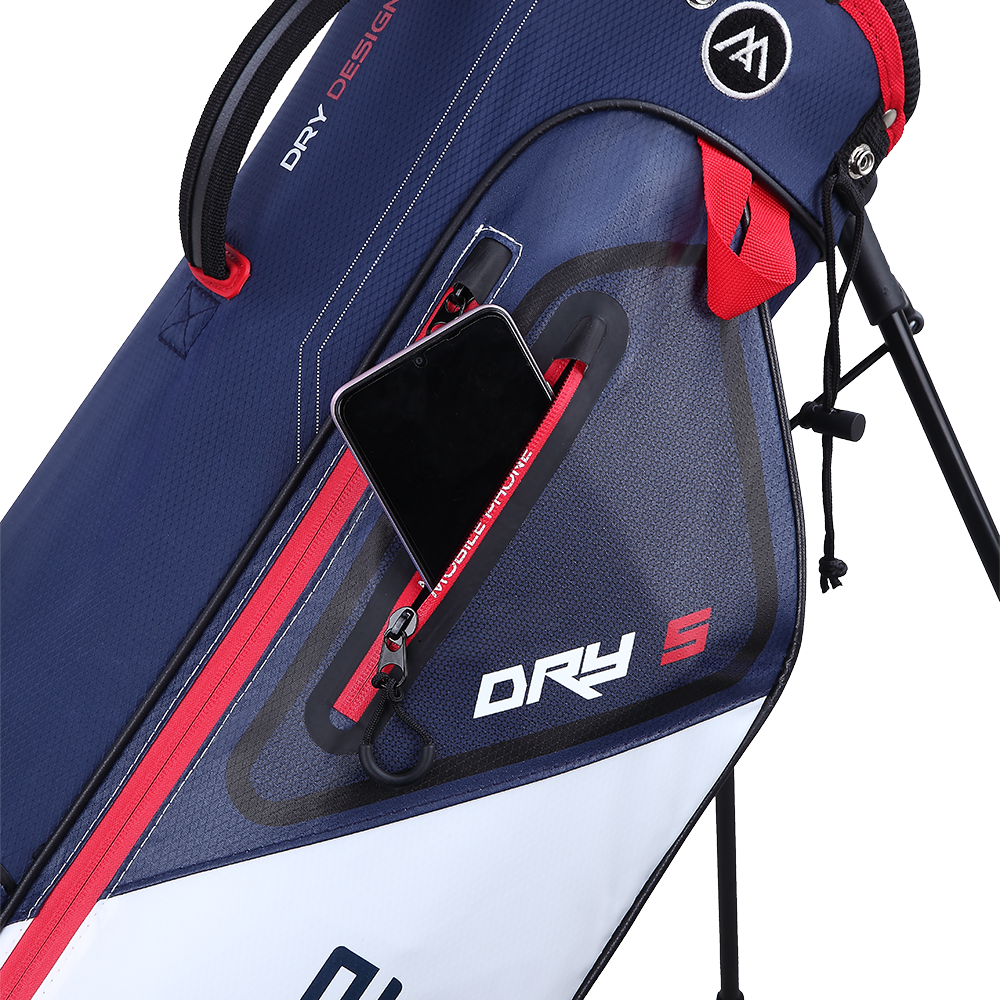 Big Max Dri Lite Seven G Stand Bag – White/Navy/Red
