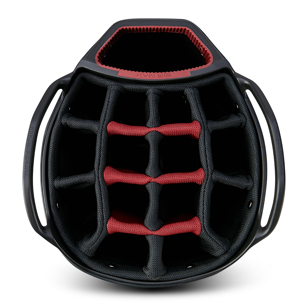 Big Max Aqua Tour 4 Waterproof Cart Bag – White/Black/Merlot