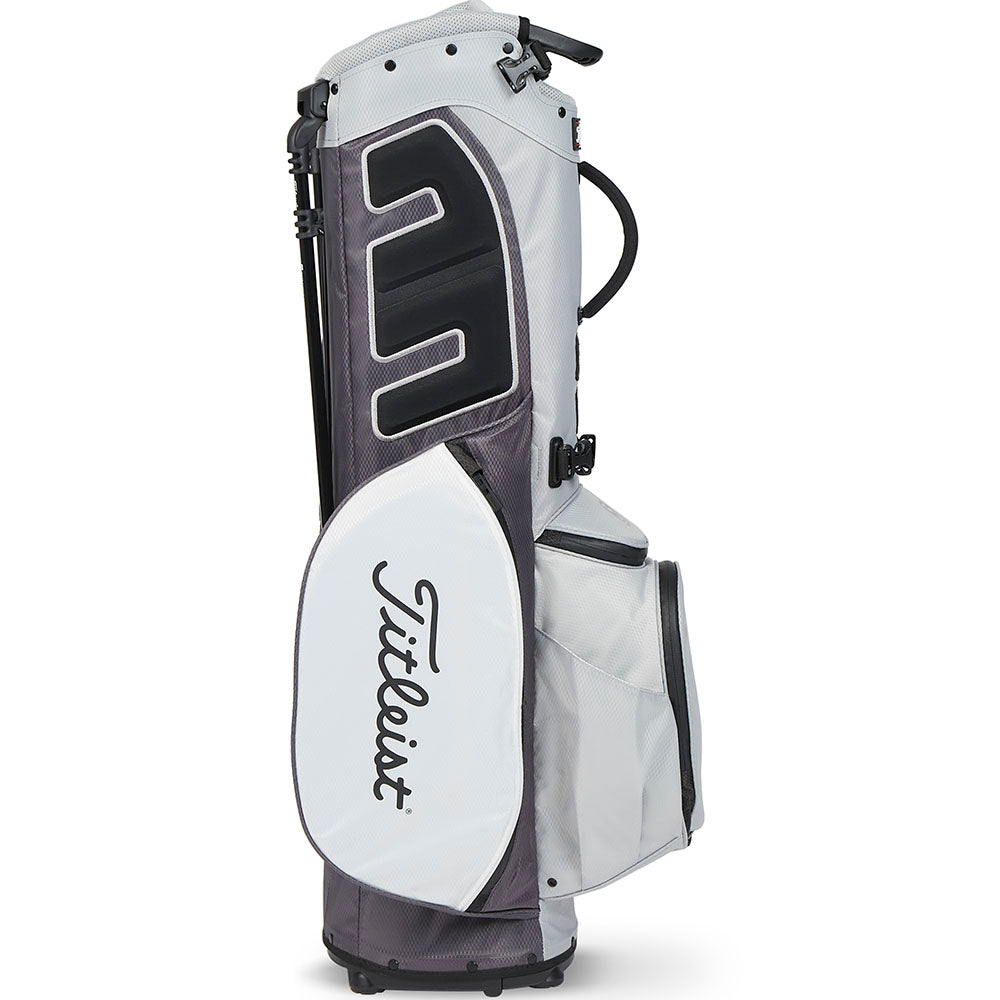 Titleist Players 5 StaDry Waterproof Stand Bag – Grey/Graphite/White