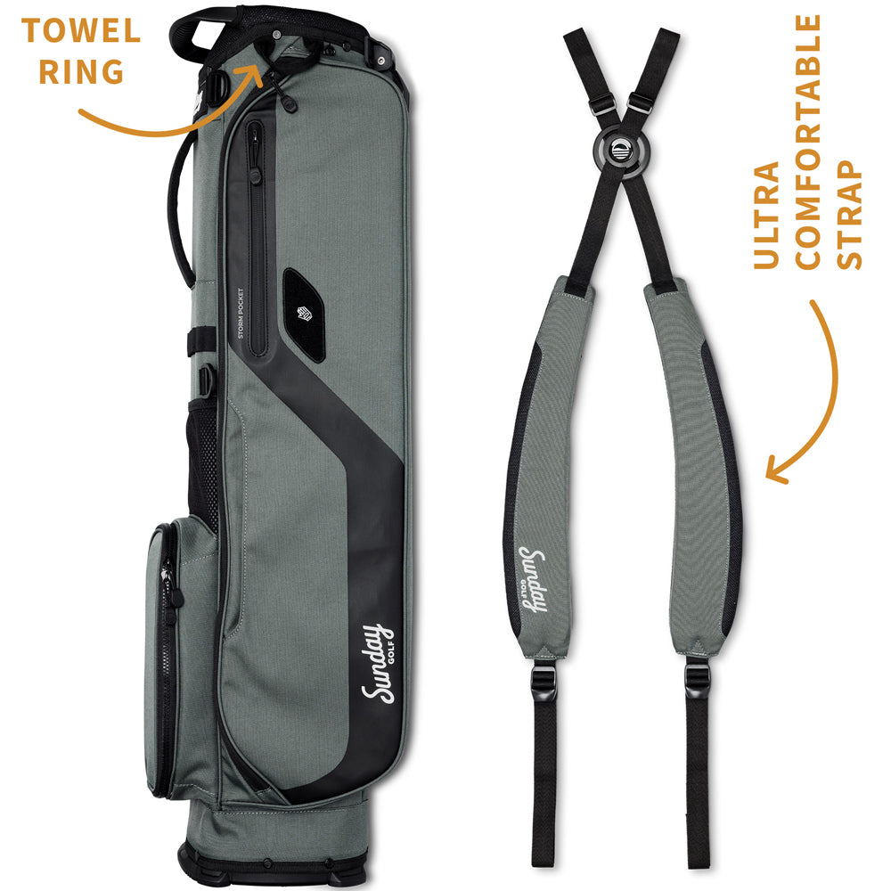 Sunday Golf El Camino Stand Bag – Midnight Green