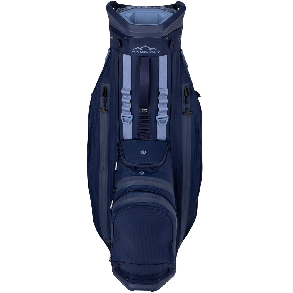 Sun Mountain H2NO ELITE Waterproof Cart Bag – Navy/Trident