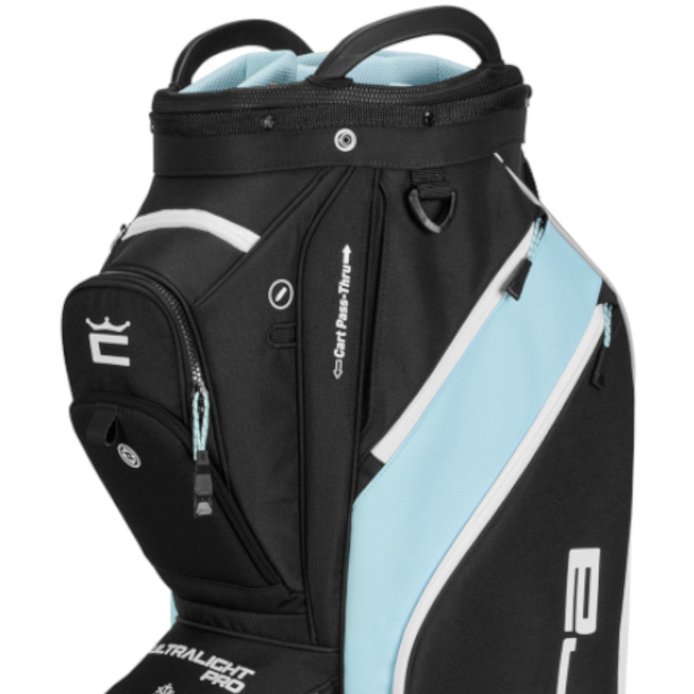 Cobra Ultralight Pro Cart Bag – Puma Black/Cool Blue