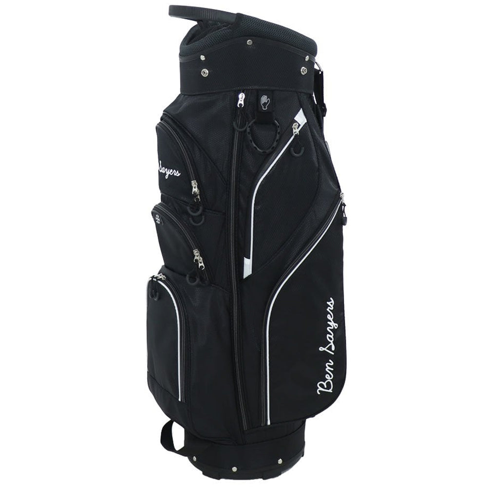 Ben Sayers DLX Cart Bag – Black/White