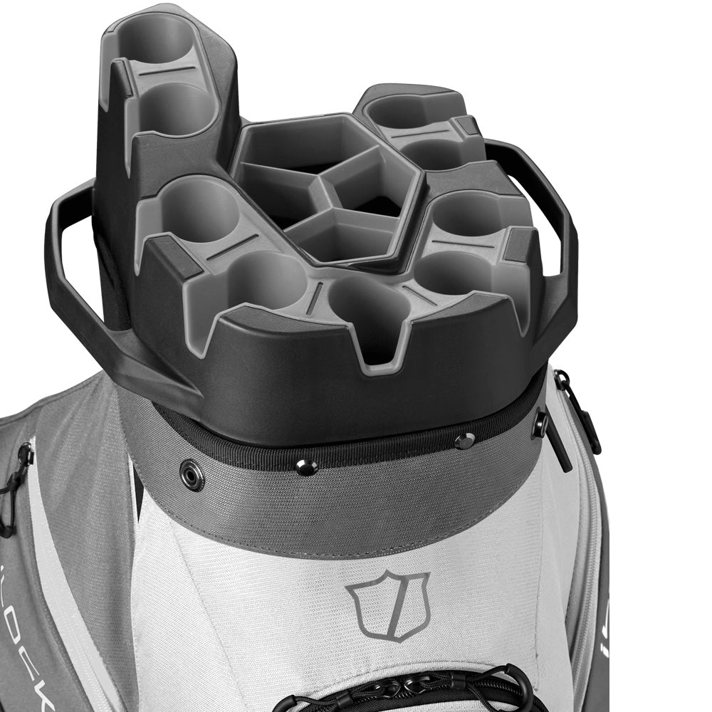 Wilson I-Lock Cart Bag – Grey/White/Black