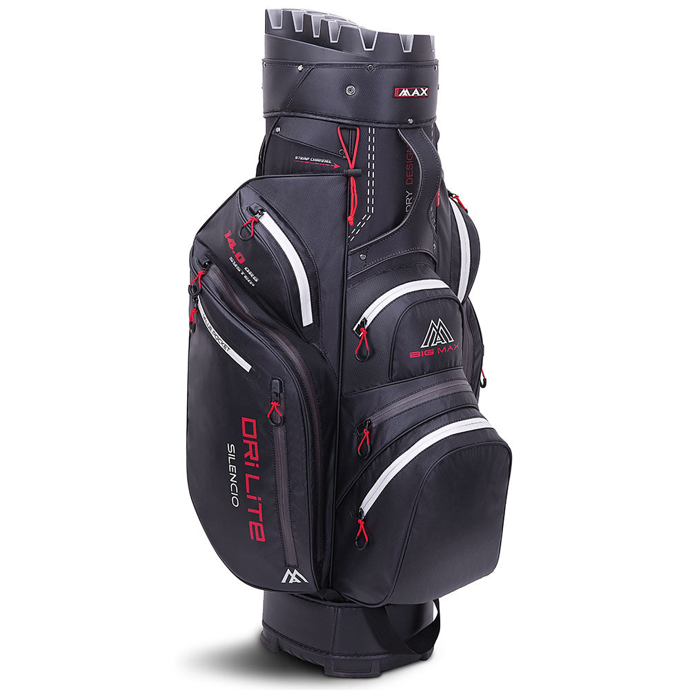 Big Max Dri Lite Silencio 2 Organiser Cart Bag – Black