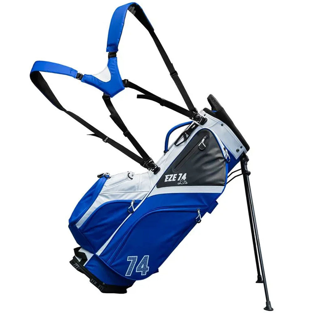 Eze 74 Hybrid Stand/Cart Bag – White/Navy