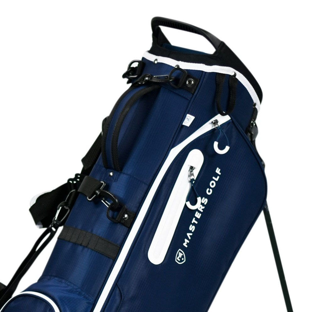 Masters 7.5″ Water Resistant Stand Bag – Navy/White