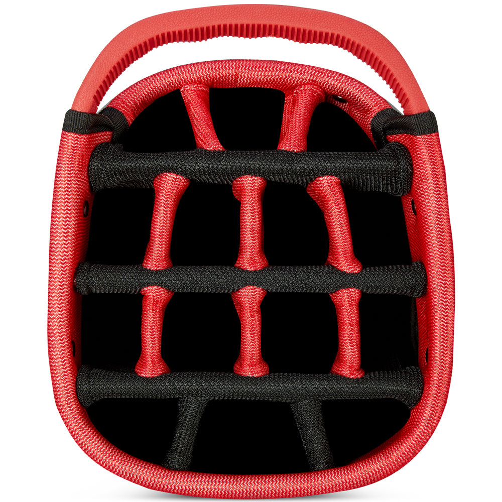 Big Max Dri Lite Hybrid Tour 2 Stand/Cart Bag – Black/Charcoal/Red