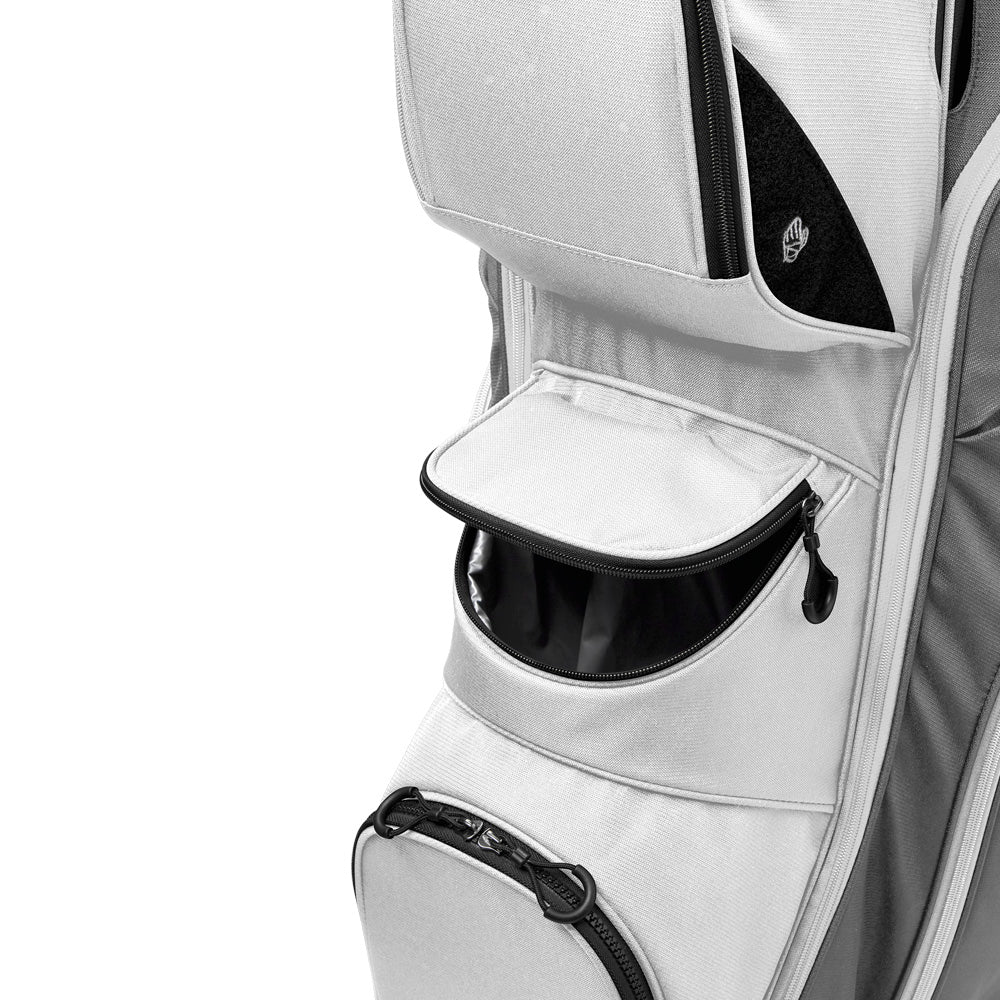 Wilson I-Lock Cart Bag – Grey/White/Black