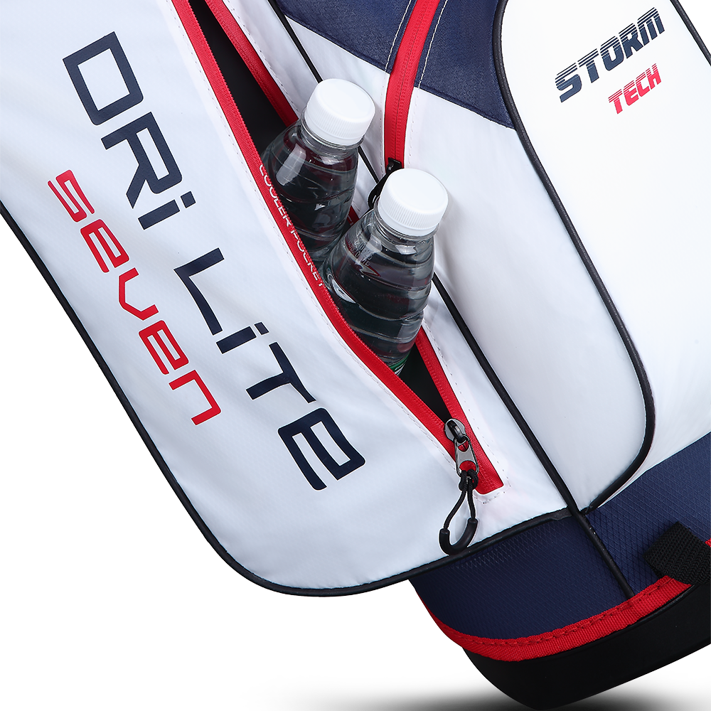 Big Max Dri Lite Seven G Stand Bag – White/Navy/Red