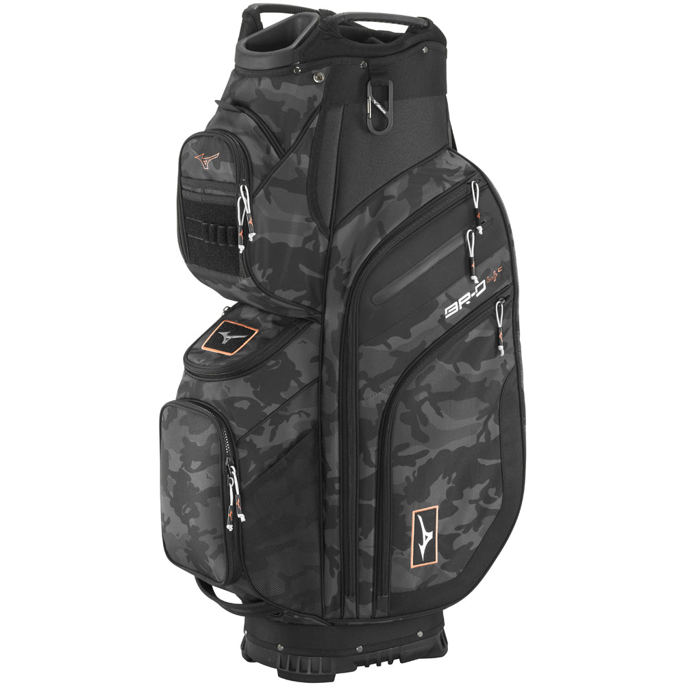 Mizuno BR-D4 Cart Bag – Black Camo/Copper