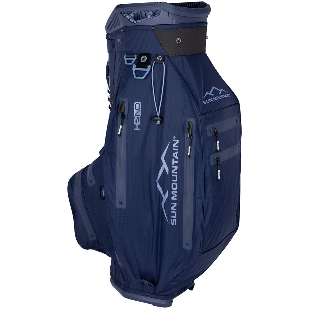 Sun Mountain H2NO ELITE Waterproof Cart Bag – Navy/Trident
