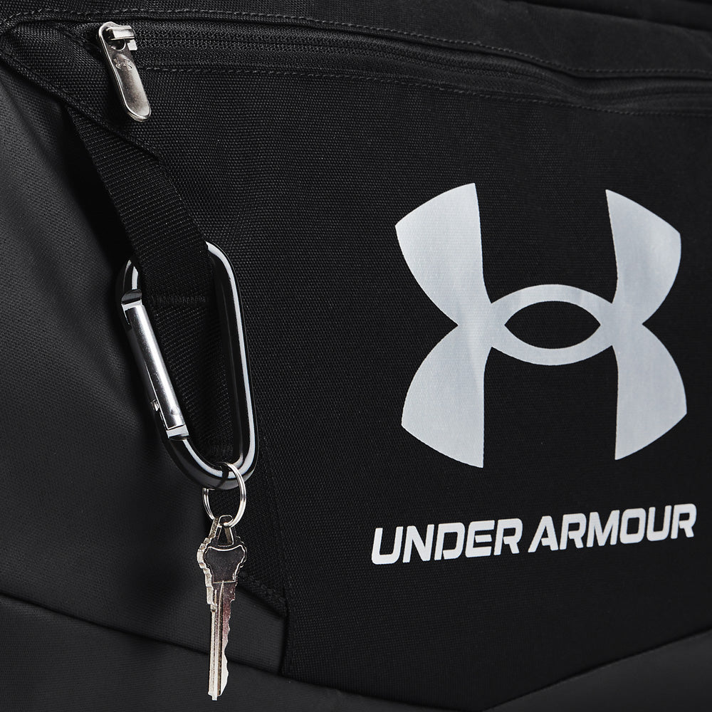 Under Armour Undeniable 5.0 Medium Duffle Bag – Black/Black/Metallic Silver