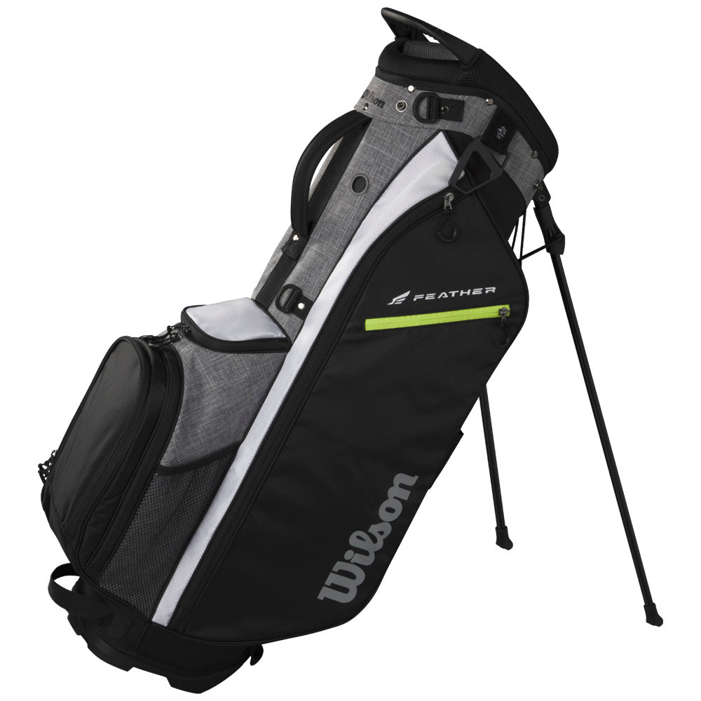 Wilson Feather Stand Bag – Black/Grey/White