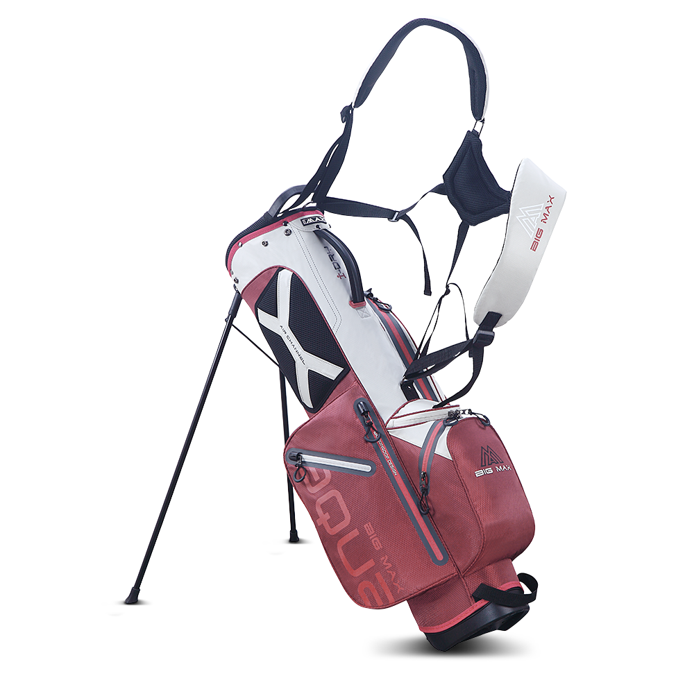 Big Max Aqua Seven G Waterproof Stand Bag – Off White/Merlot
