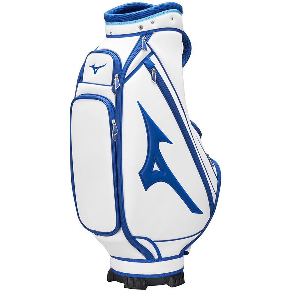 Mizuno Tour Staff Mid Bag – White/Blue
