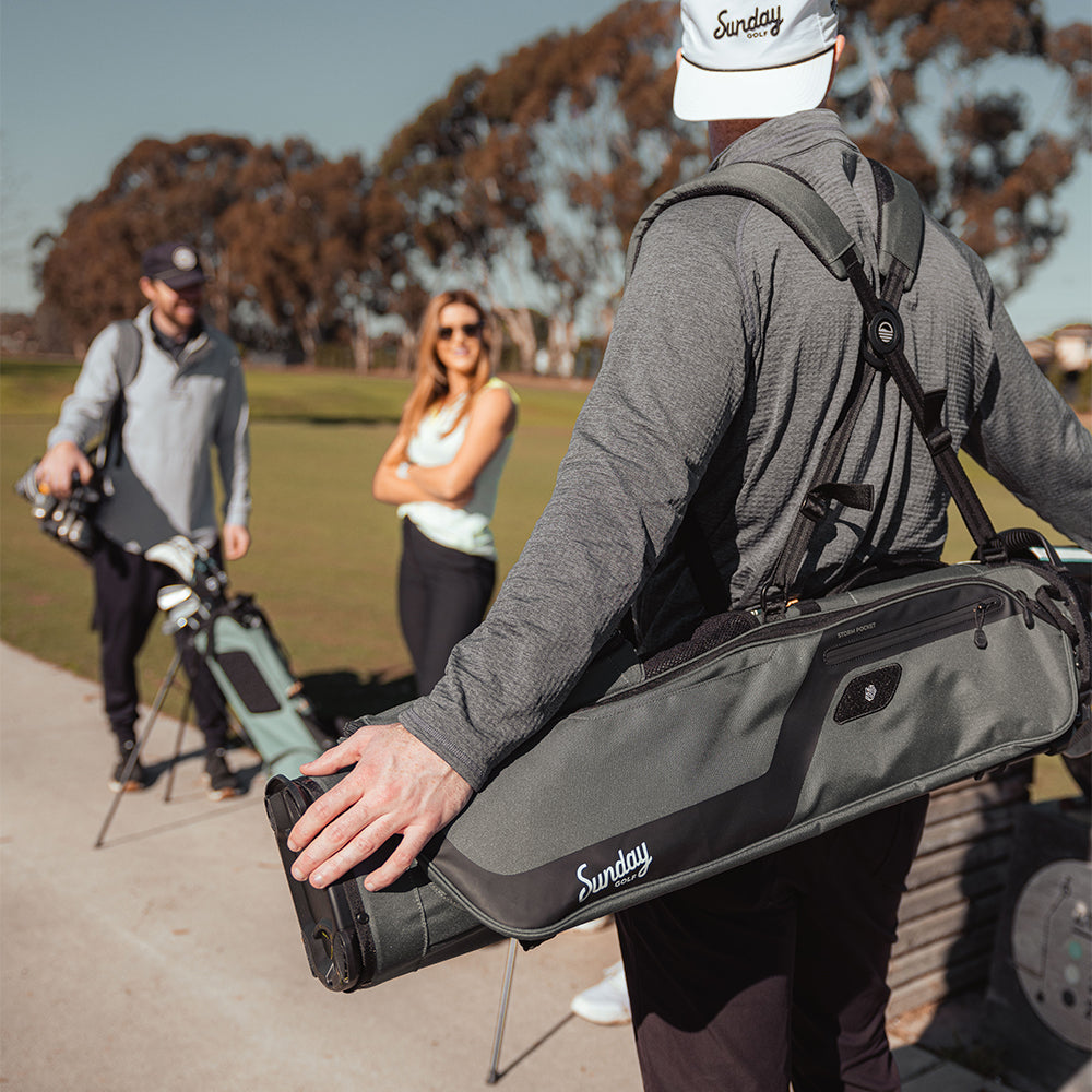 Sunday Golf El Camino Stand Bag – Midnight Green