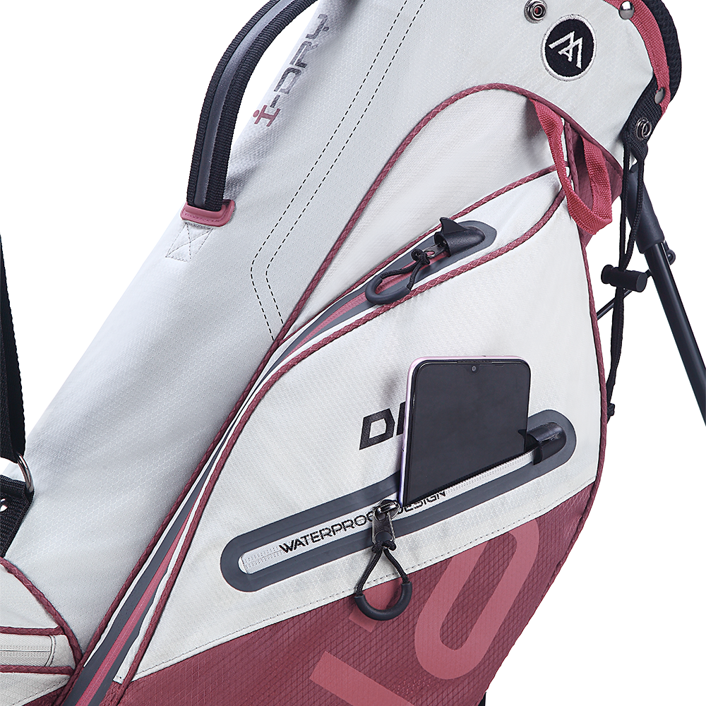 Big Max Aqua Seven G Waterproof Stand Bag – Off White/Merlot