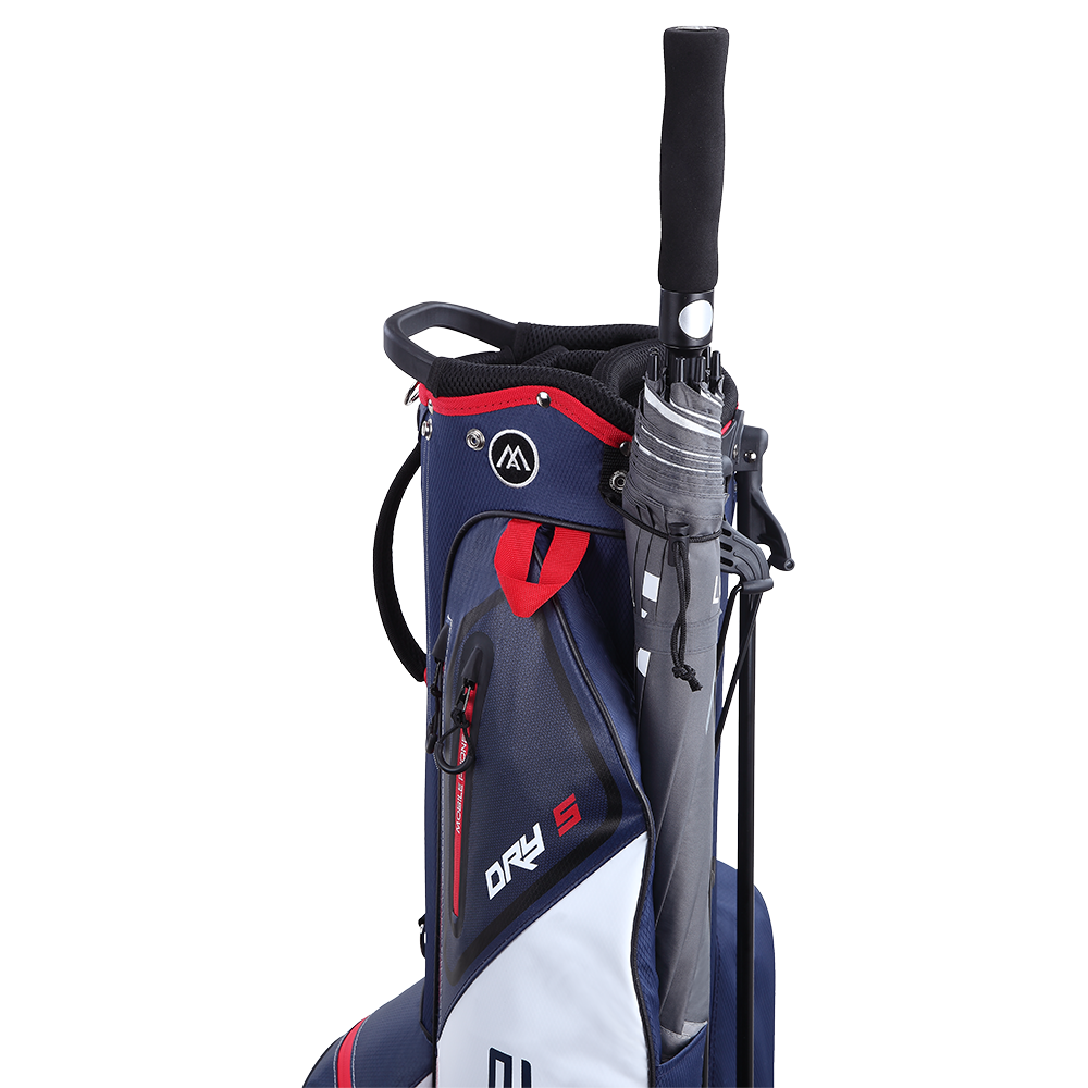 Big Max Dri Lite Seven G Stand Bag – White/Navy/Red