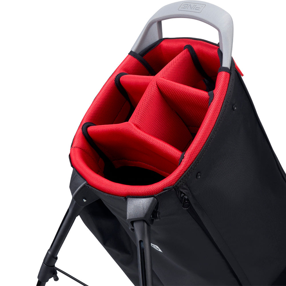 Ping Hoofer Monsoon 231 Stand Bag – Black/Grey