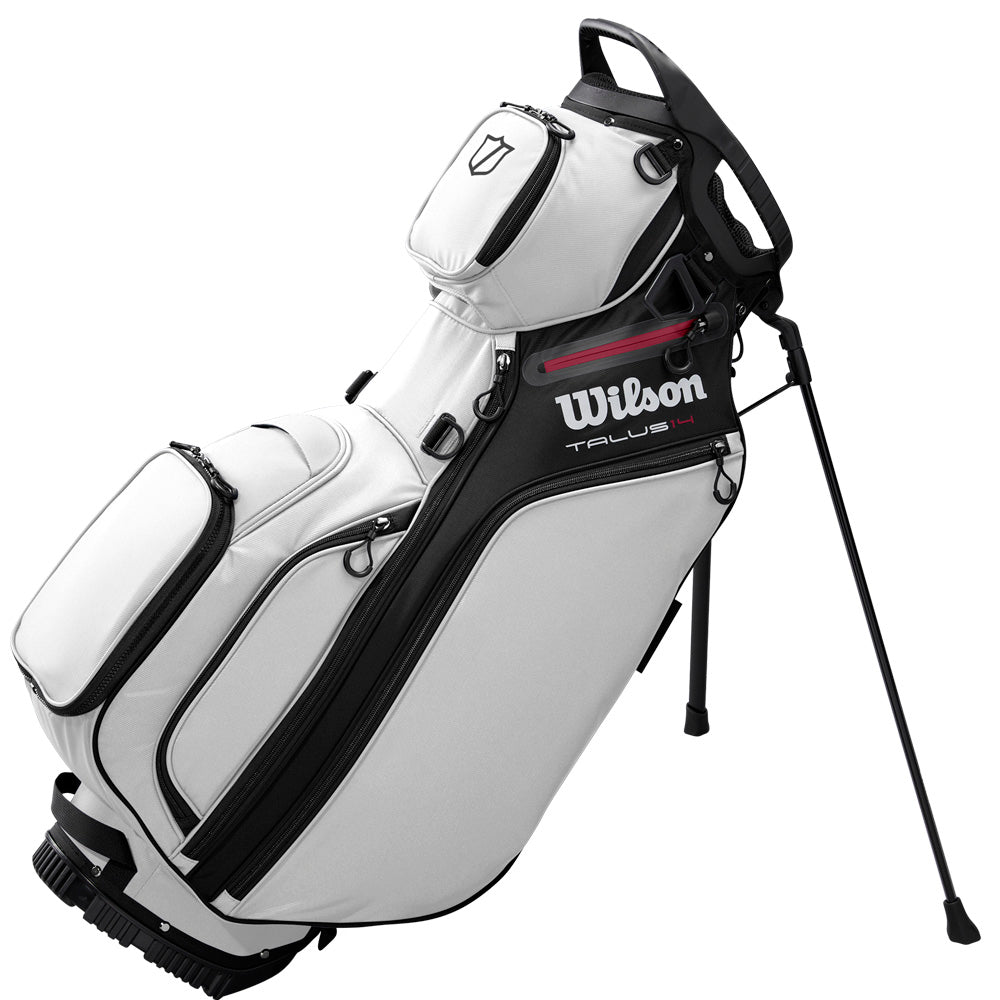 Wilson Talus Stand 14 Bag – White/Black