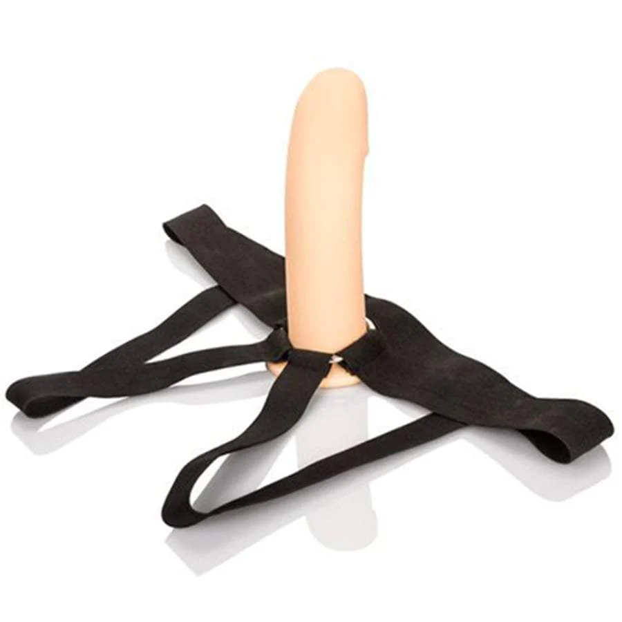 Silicone Hollow Strap-On With Jock Strap
