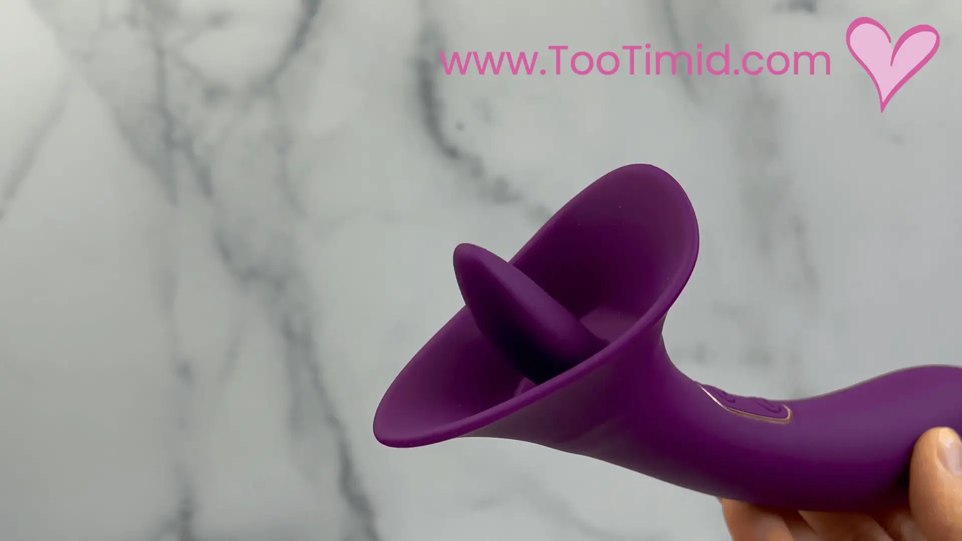 Dual Ended Flickering Tongue Vibrator
