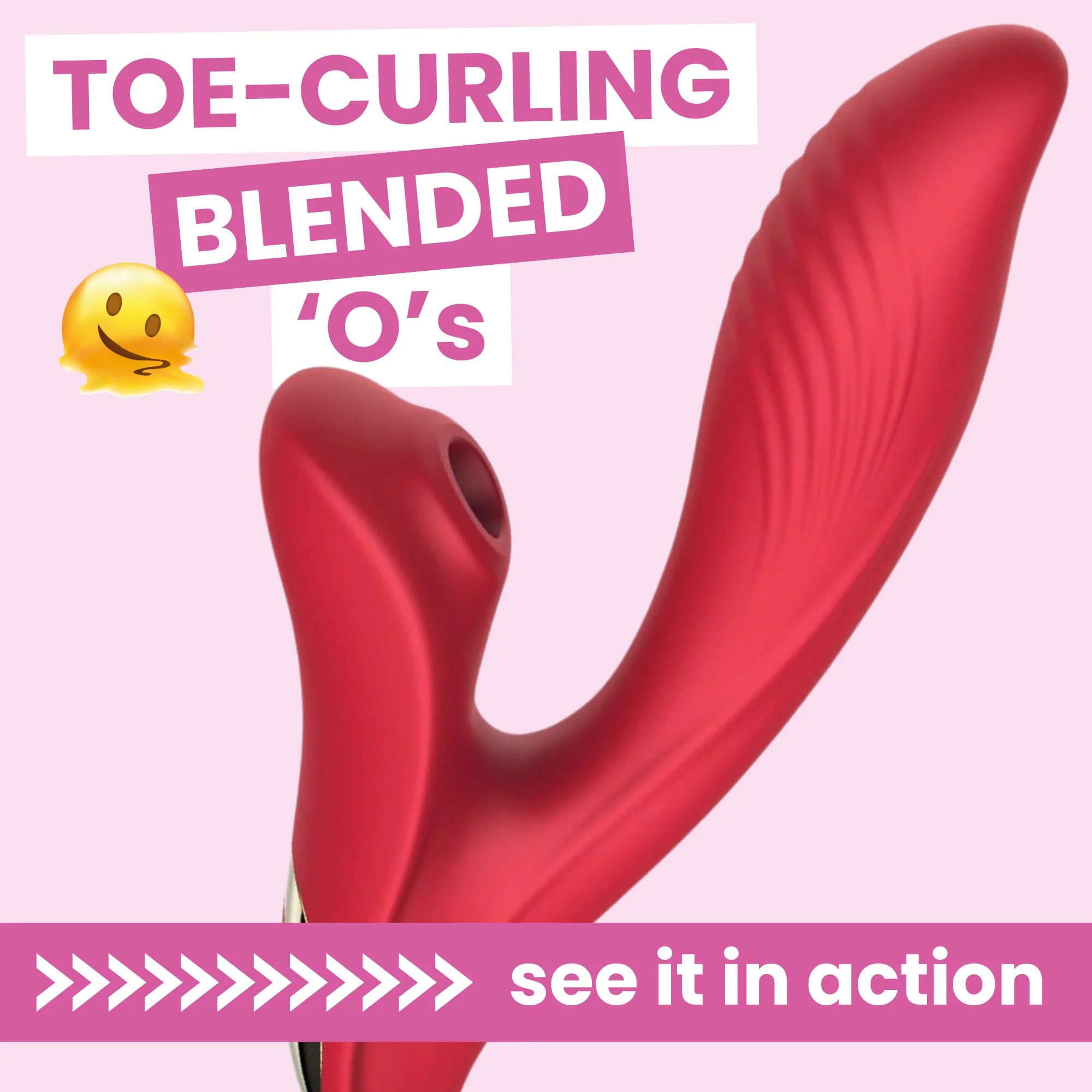 EUNOIA Dual-Action Air Pulse A-Spot Deep Penetration Vibrator