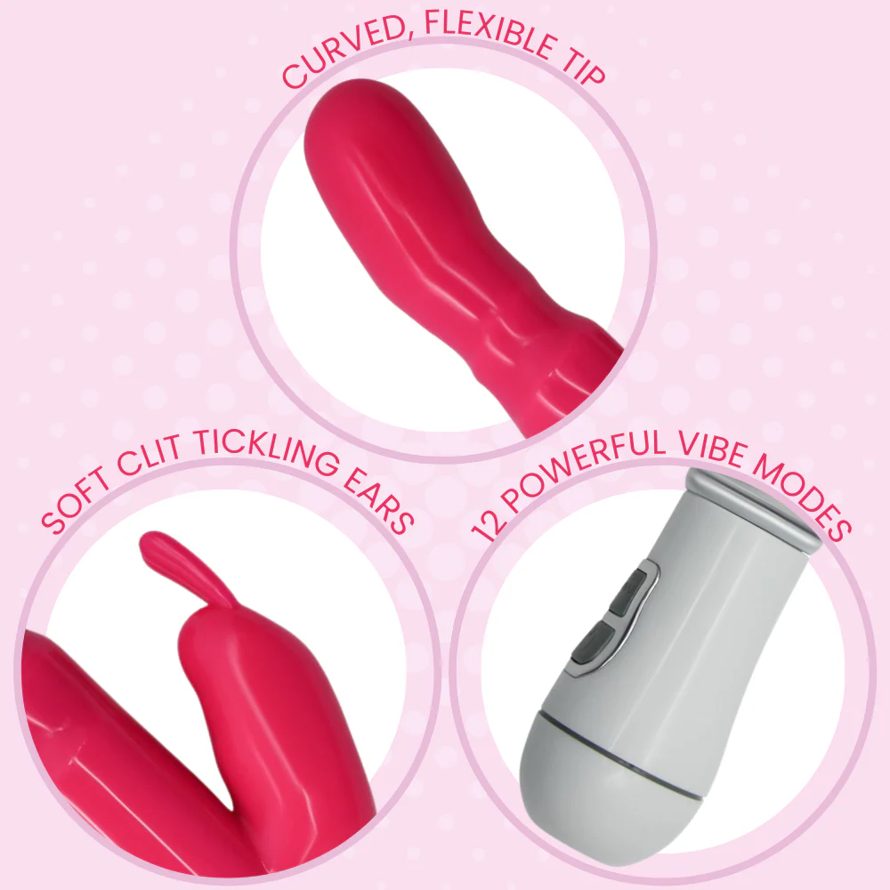 Dual-Action Power Rabbit Vibrator