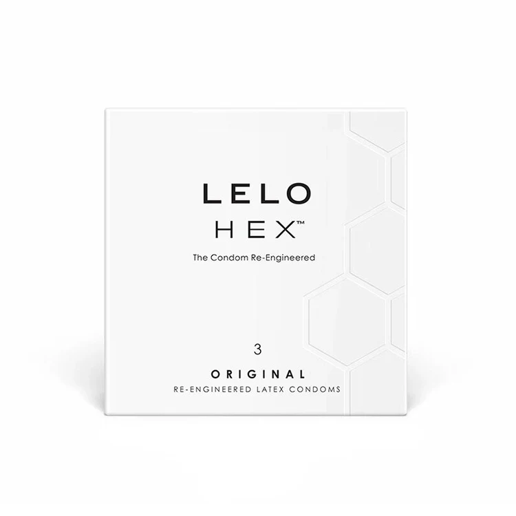 LELO HEX Condoms - 3pk